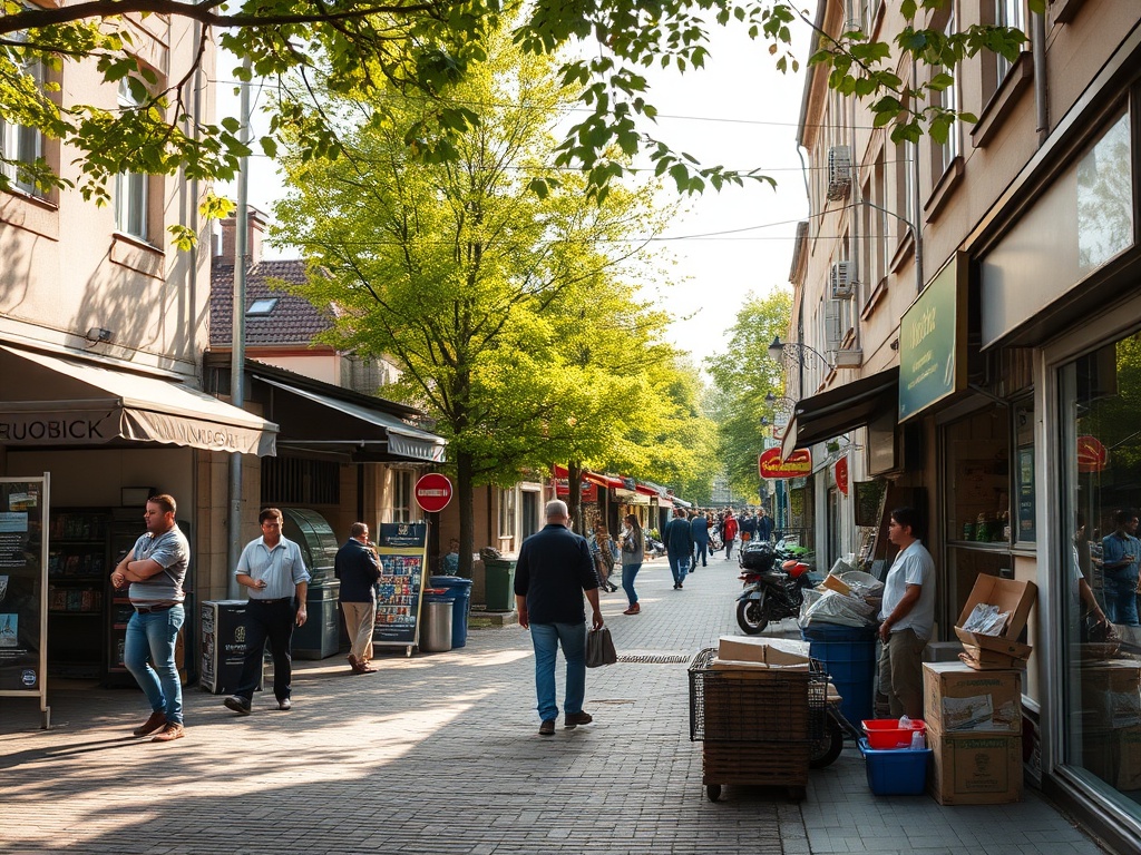 Wizualizacja nowego bloku komunalnego planowanego do budowy w Kolnie, z możliwością dofinansowania rządowego